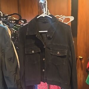 Black Corduroy Jacket Large